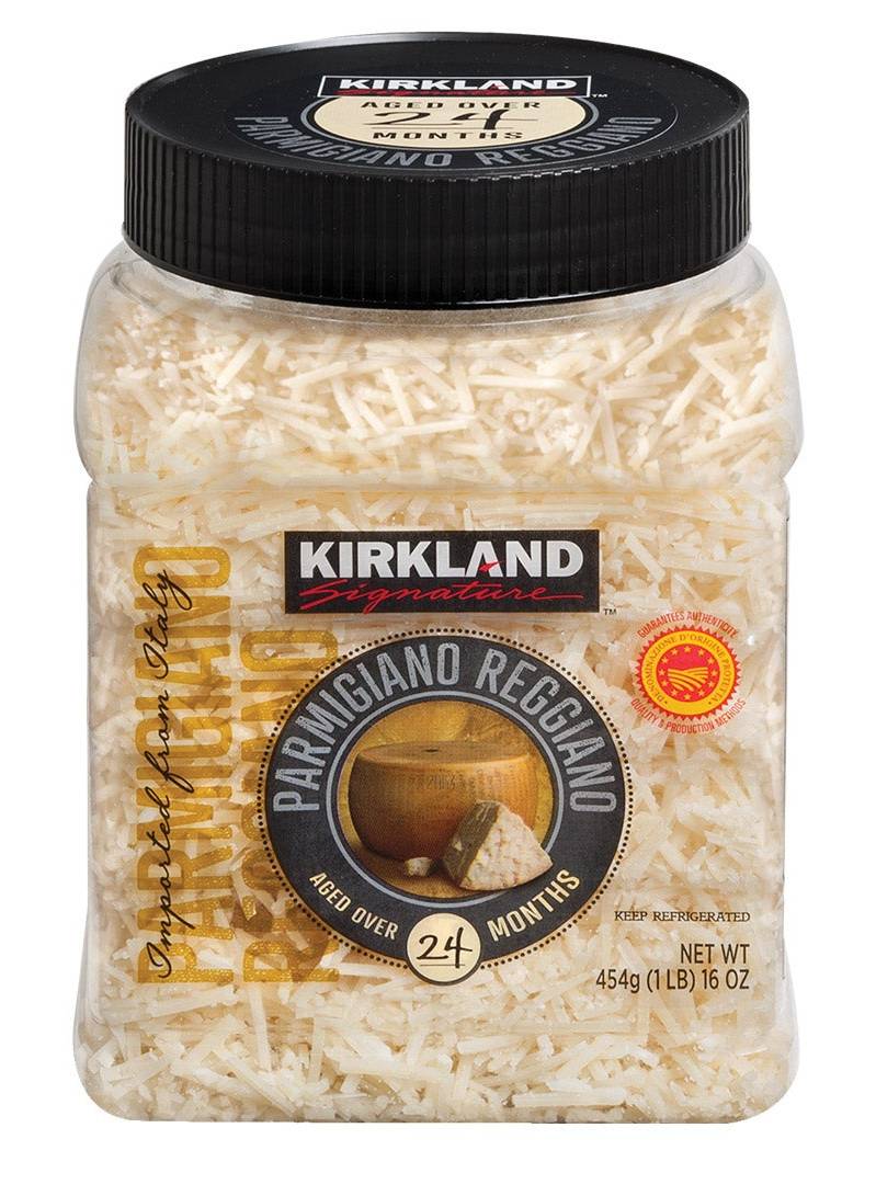 Kirkland Signature Shredded Parmigiano Reggiano (16 oz)