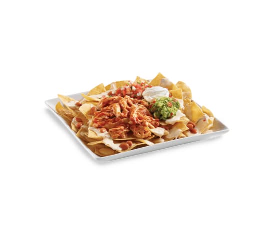 Shredded Chicken Nachos