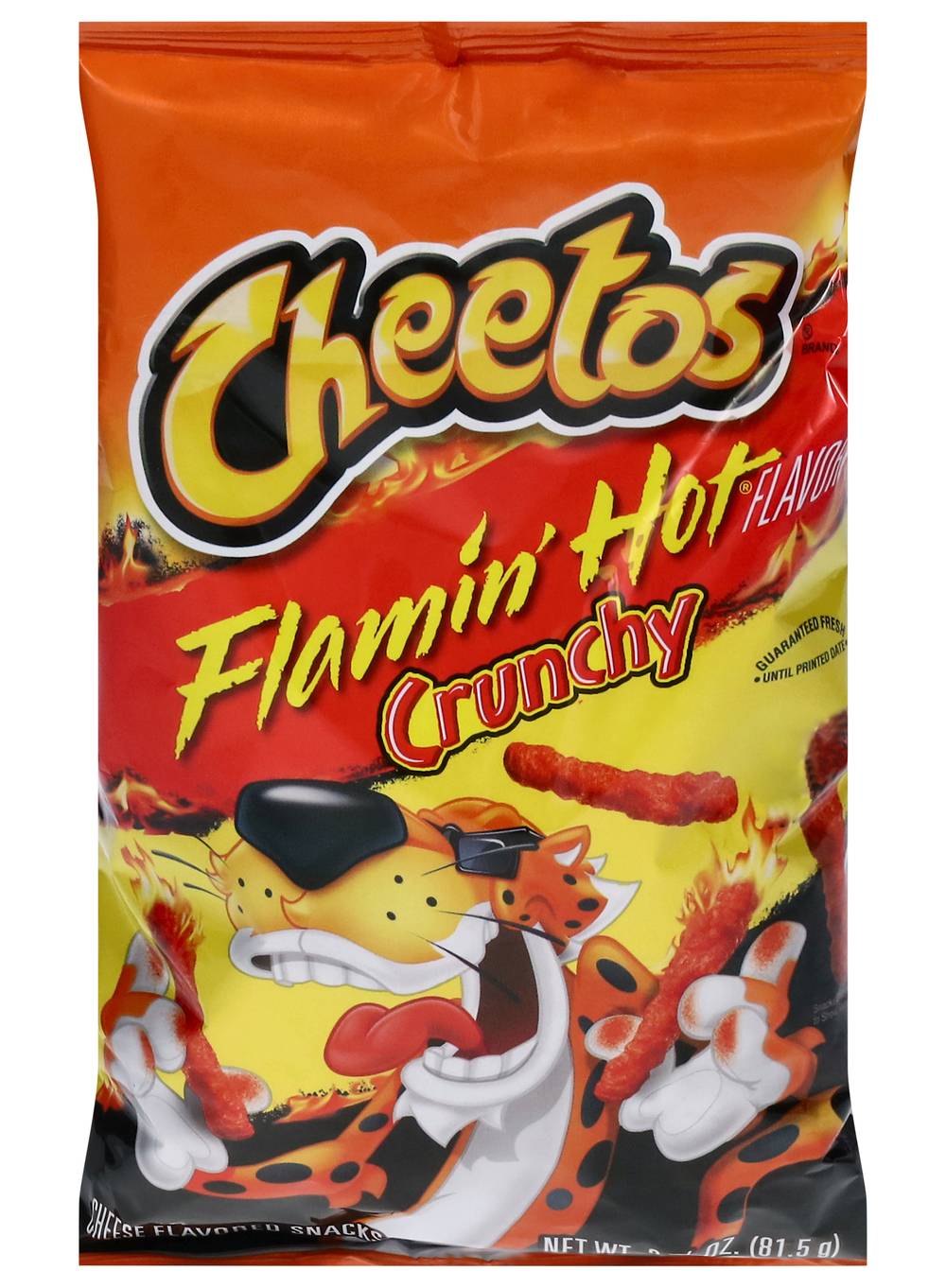 Cheetos Crunchy Snacks, Flamin' Hot (2.88 oz)
