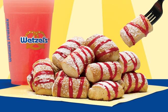 Strawberry Funnel Cake Bitz