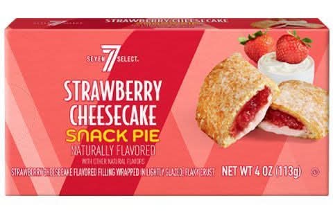 7 Select Strawberry Cheesecake Snack Pie